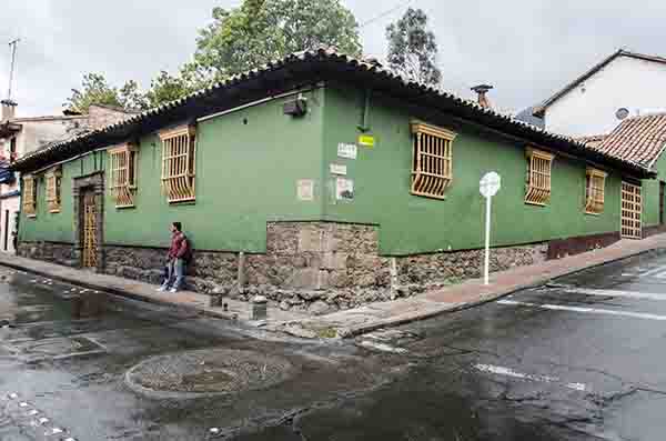 19 - Colombia - Bogota - calle de La Parra